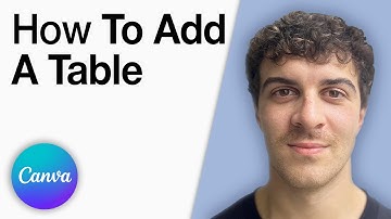Canva - How to Add a Table [2025 Full Guide]