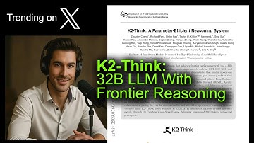 K2-Think: 32B LLM With Frontier Reasoning