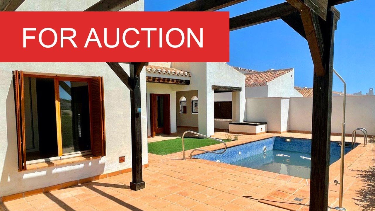 For Auction: Front Line Villa at El Valle Golf Resort (Baños y Mendigo, Murcia)