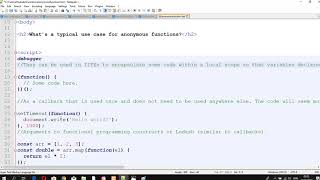 What’s are typical use case for anonymous function? Bangla