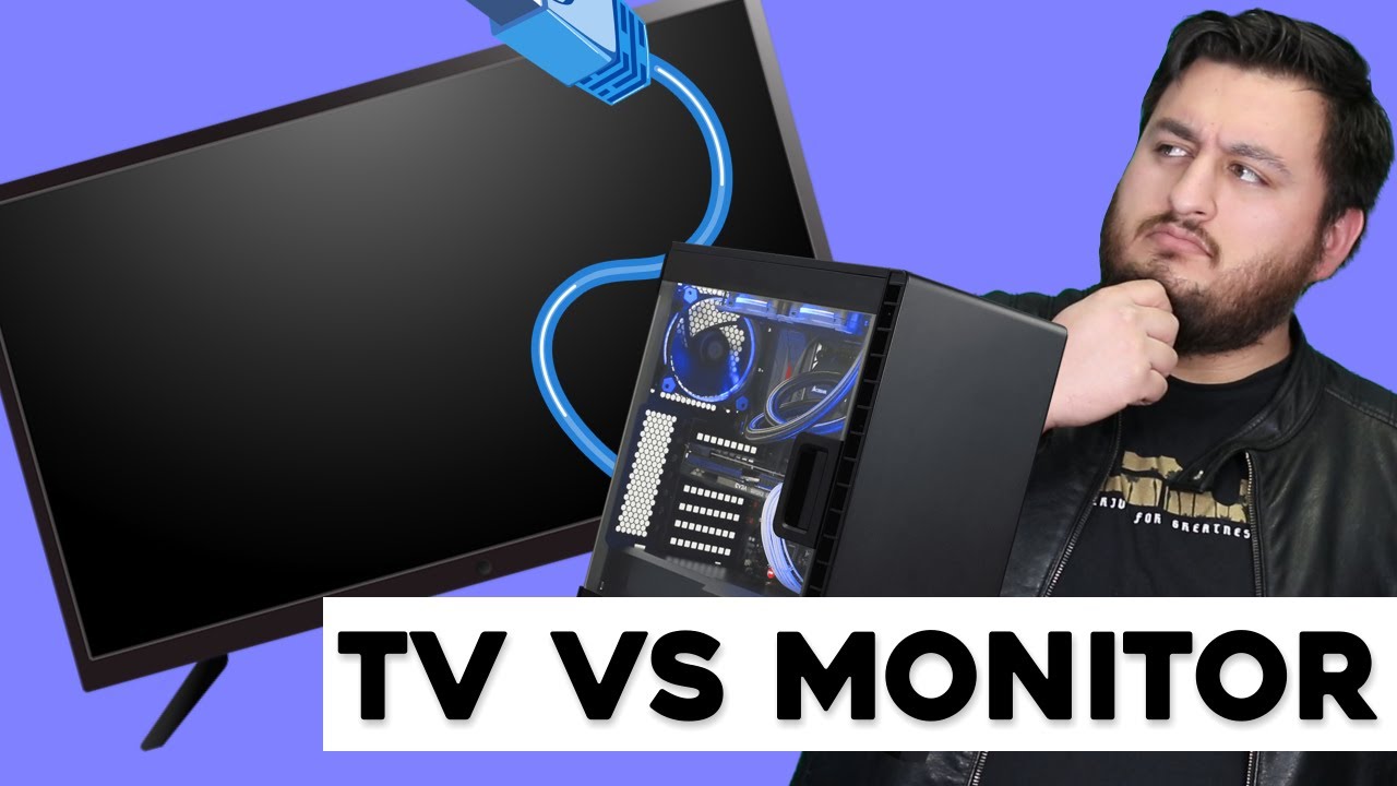 ¿Puedo Conectar mi PC a una Televisión? (TV vs Monitor) TechnoFAQ