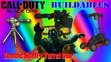 Sentry Turret Gun Black ops 2 (Tranzit / Farm) - Tutorial