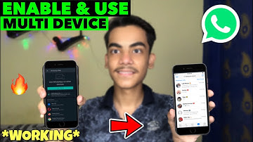 WhatsApp Multi Device Support | How To Enable & Use Multi Device Feature on WhatsApp