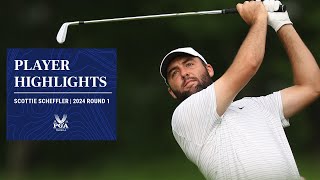 Scottie Scheffler Hits 4Under 67 | 2024 PGA Championship Round 1