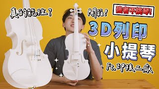 我花了三萬塊製作了一把3D列印小提琴！