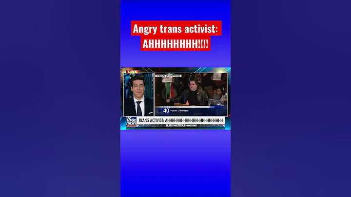 Trans activist can’t stop screaming #transgender