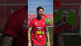Lo scontro tra Sergio Ramos e Ibra 🔥#calcio #shortsvideo #curiosità #sergioramos #ibrahimovic