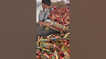 Firecracker Factory Secrets Sky Shot Production EXPOSED #diwali