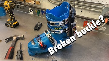 How to Replace a Ski Boot Buckle