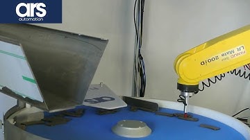 Automotive Brake Disks Handling-FlexiBowl® & Fanuc Feeding Solution - Alternative to Vibratory Bowl