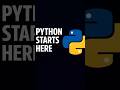 Python for Beginners 🐍 | Let’s Start#coding #programming #python #begginers #learnpython
