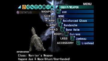 Vagrant Story mod - play as Wolf