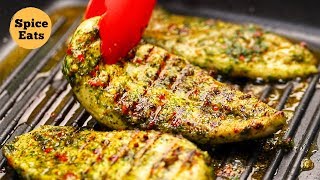 HERB GRILLED CHICKEN RECIPE | HEALTHY GRILLED CHICKEN RECIPE | EASY GRILLED CHICKEN RECIPE image