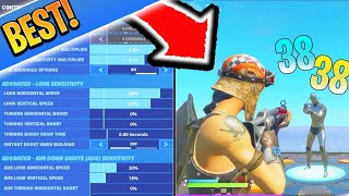 BEST HIGH SENSITIVITY SETTINGS in Fortnite! BEST CONTROLLER SETTINGS FOR PS4/XBOX! (Best Settings)
