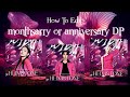 How to edit monthsary or anniversary dp