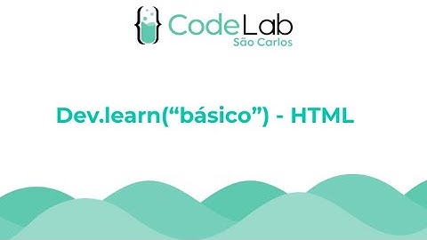 Dev.Learn 2024 - Aula01 - HTML