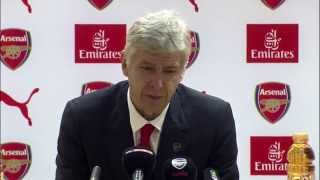 Arsene Wenger post Arsenal 3 - Stoke 0
