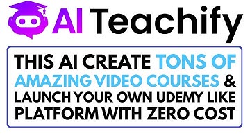 AI Teachify Review Demo Bonus - AI Video Course Generator