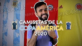 ASÍ HABRÍAN SIDO LAS CAMISETAS DE LA COPA AMÉRICA 2020