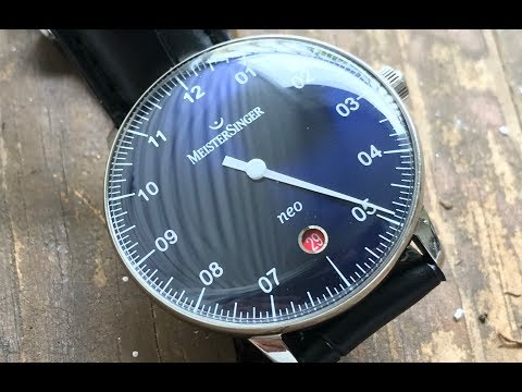 The MeisterSinger Neo One-handed Watch: The Full Nick Shabazz Review
