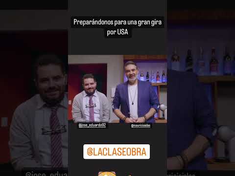 Nos vamos de gira con "La Clase" | José Eduardo Derbez