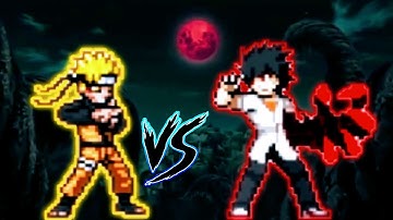Naruto Shipudden(New) VS Touma V2 in Jump Force Mugen🔥