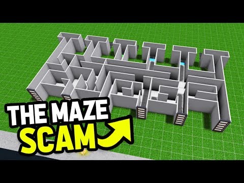 My Maze Was A Scam It S Rigged So No One Could Win Roblox Bloxburg Youtube - scammer in roblox bloxburg gaiia