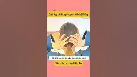 Cách búi tóc siêu chắc cho nàng mái tóc dày #viralshorts #hairstyle