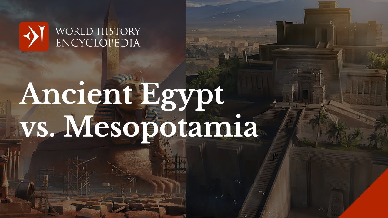 in what two ways are mesopotamia and egypt the same