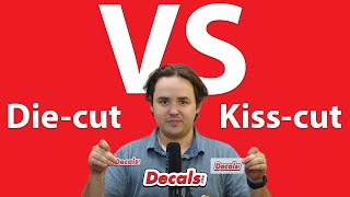 Die-cut vs. Kiss-cut Stickers - What's the Difference?