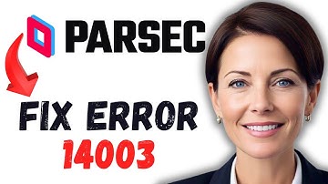 How to Fix Parsec Error 14003 | Parsec Connection Error 14003 | Parsec Not Working Fix