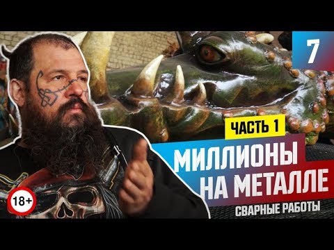 Скульптуры из металла, ручная работа