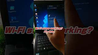 Windows Laptop Not Connecting To Wi-Fi Quick Fix #windows11 #ytshorts #shorts