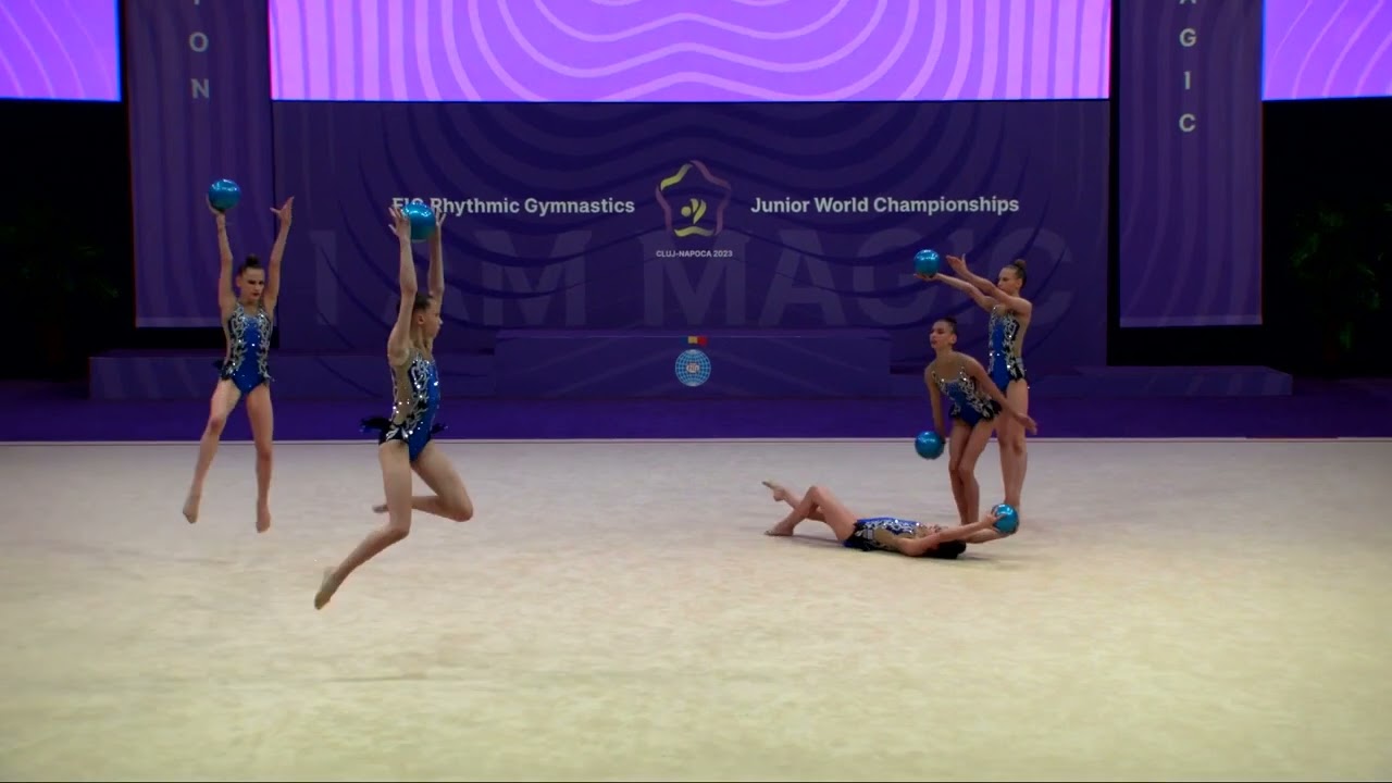 Greece (GRE) - 2023 Rhythmic Junior Worlds Qualifications 5BA Group
