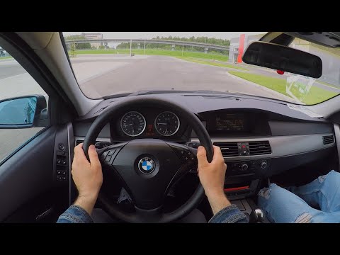 2006 BMW 525i (E60) - POV Test Drive