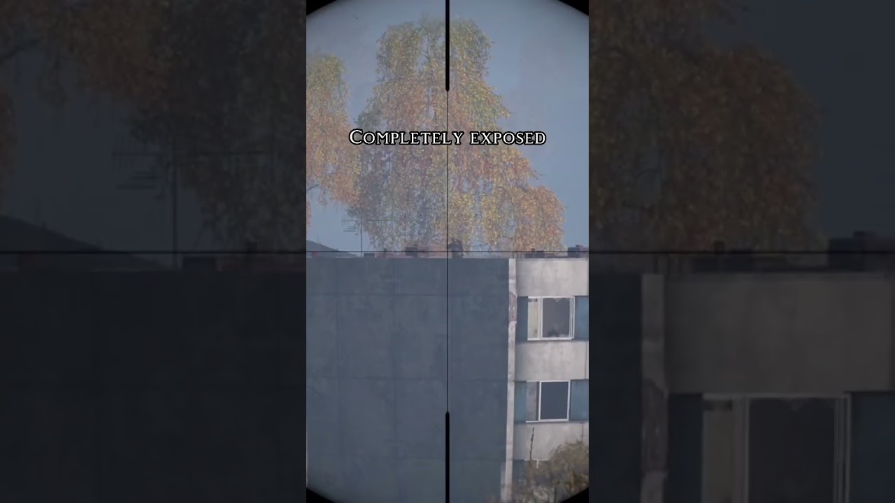 Why you should never snipe from a rooftop in DayZ
