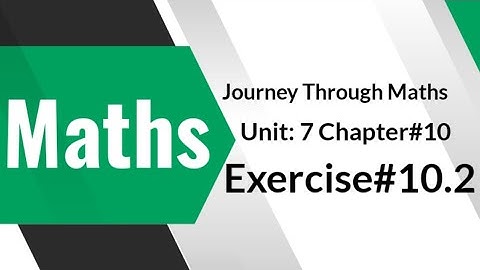 Maths-Class 5 || Journey through Maths || Unit#7 || Chapter#10 || Exercise#10.2 ||