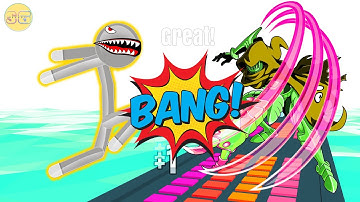 Stack Color Lv 158 - Gameplay Walkthrough iOS, Android #Shorts