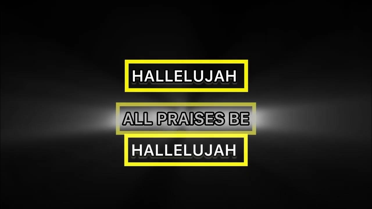 Hallelujah Salvation And Glory Lyrics By Stephen Hurd STEPHEN HURD - REVELATIONS 19:1/HALLELUJAH, SALVATION AND GLORY - YouTube