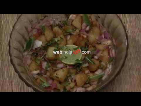 Fried Potato Salad Recipe | Webindia123.com