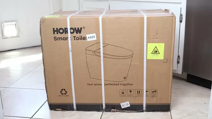 Unboxing the HOROW T38 Smart Bidet Toilet – What’s Included & How It’s Packed?