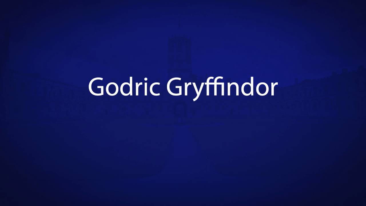 How To Pronounce Godric Gryffindor Harry Potter Characters YouTube How To Pronounce Godric Gryffindor Harry Potter Characters YouTube
