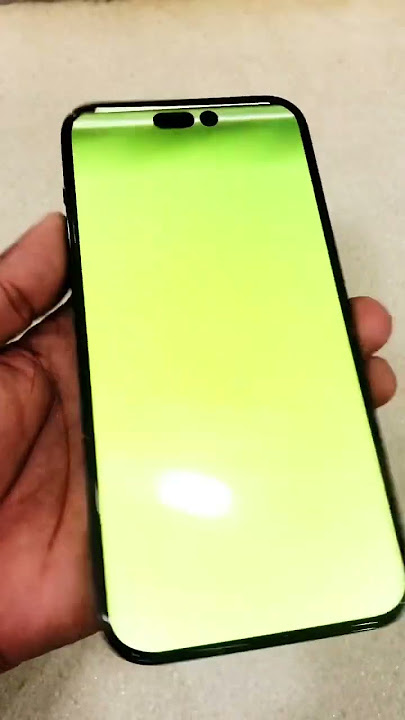 iphone 14 pro max green screen issue
