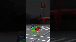 Yutajo & Mioblue Haunted By Monster Red Guzzini 09 In Sakura School Simulator