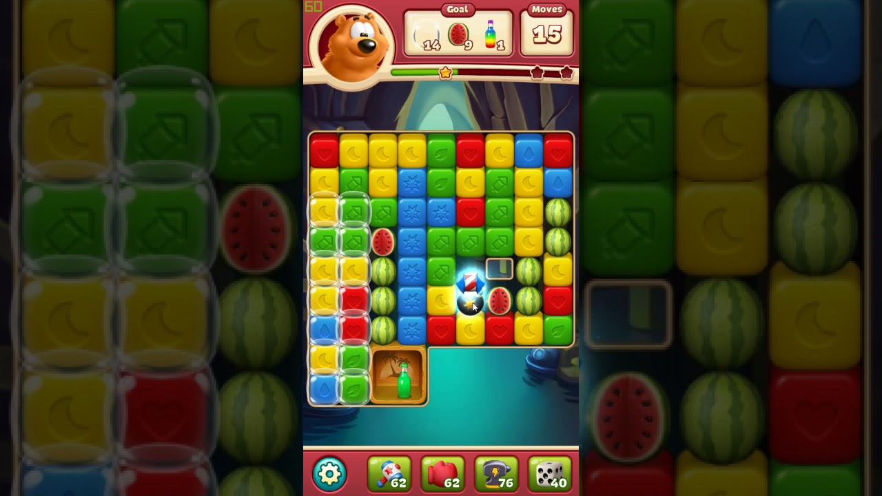 Toon Blast level 1022