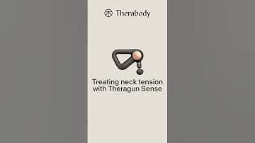 How to Use Your Theragun Sense to Relieve Neck Tension #Shorts
