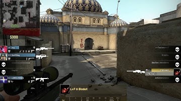 CS:GO 1 VS 5 AWP Clutch by ✪ BlodeX  (First Video On Channel)