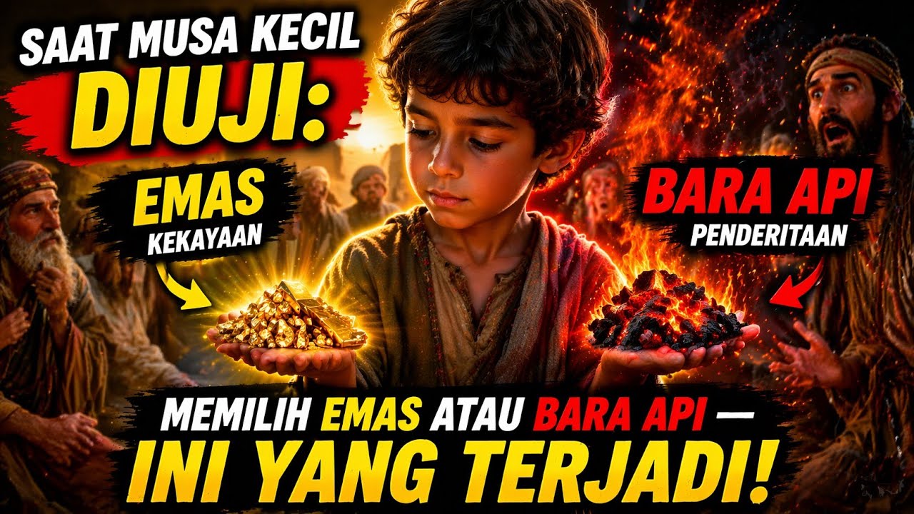 💥 Saat Musa Kecil Diuji: Memilih Emas atau Bara Api — Ini yang Terjadi ...