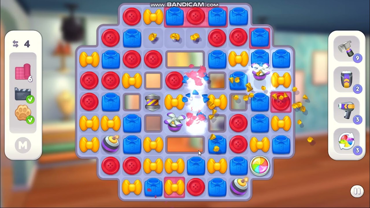 Makeover Match - Swap & Style level 382 no power-ups