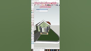 Fix!!! Angles View Error in SketchUp | SketchUp Tips #sketchup #shorts
